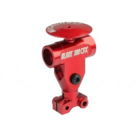Precision CNC AL Main Rotor Hub w/ Button (RED) - BLADE 300 CFX