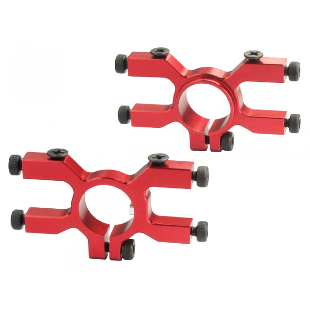 Aluminum Tail Boom Mount (RED) - BLADE 300 CFX