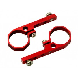Aluminum Tail Servo Mount (RED) - BLADE 300 CFX