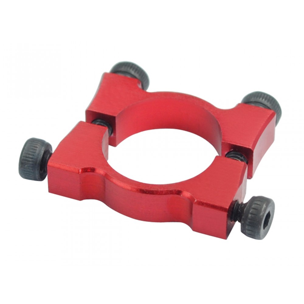 Aluminum Tail Boom Support Mount (RED) - BLADE 300 CFX