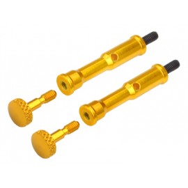 Aluminum Deluxe Canopy Mount set (GOLD) - BLADE 300 CFX