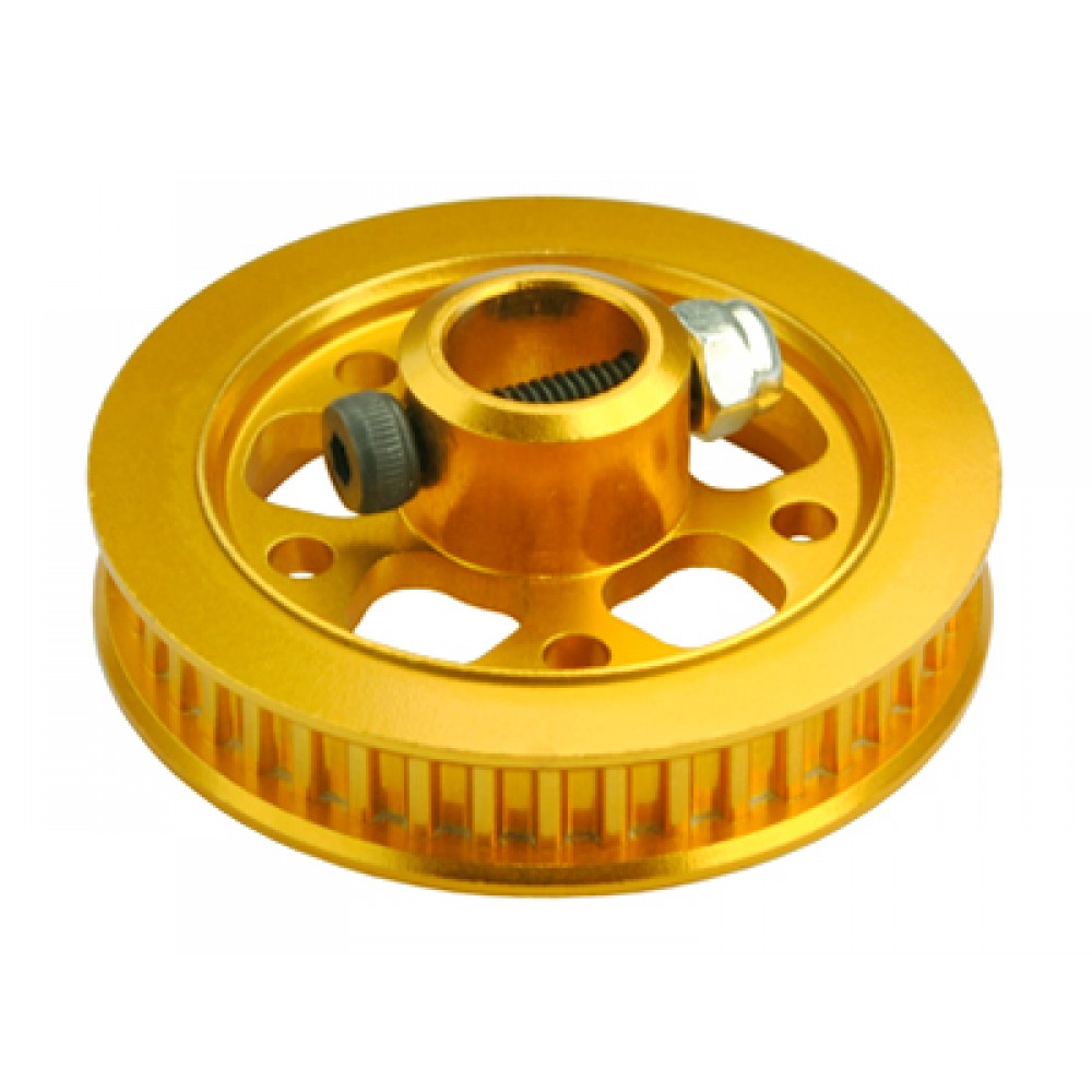 CNC Aluminum Tail Drive Pulley (GOLD) - BLADE 300 CFX