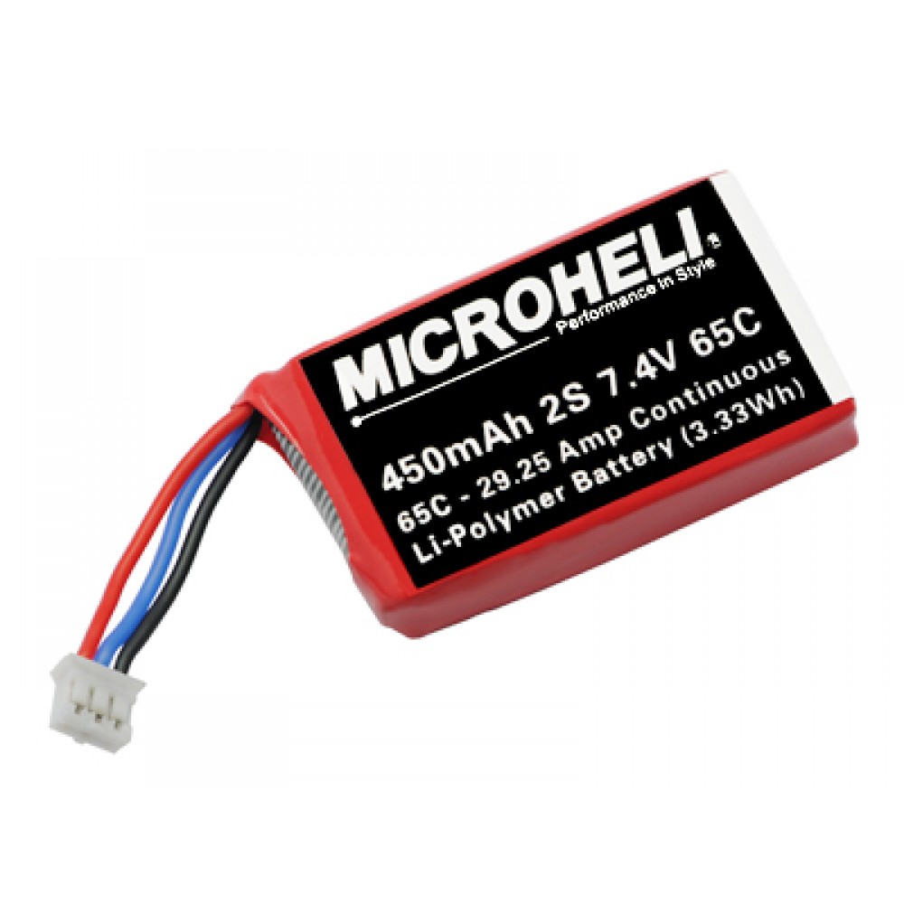 Li-Po 450mAh 7.4V 65C Battery