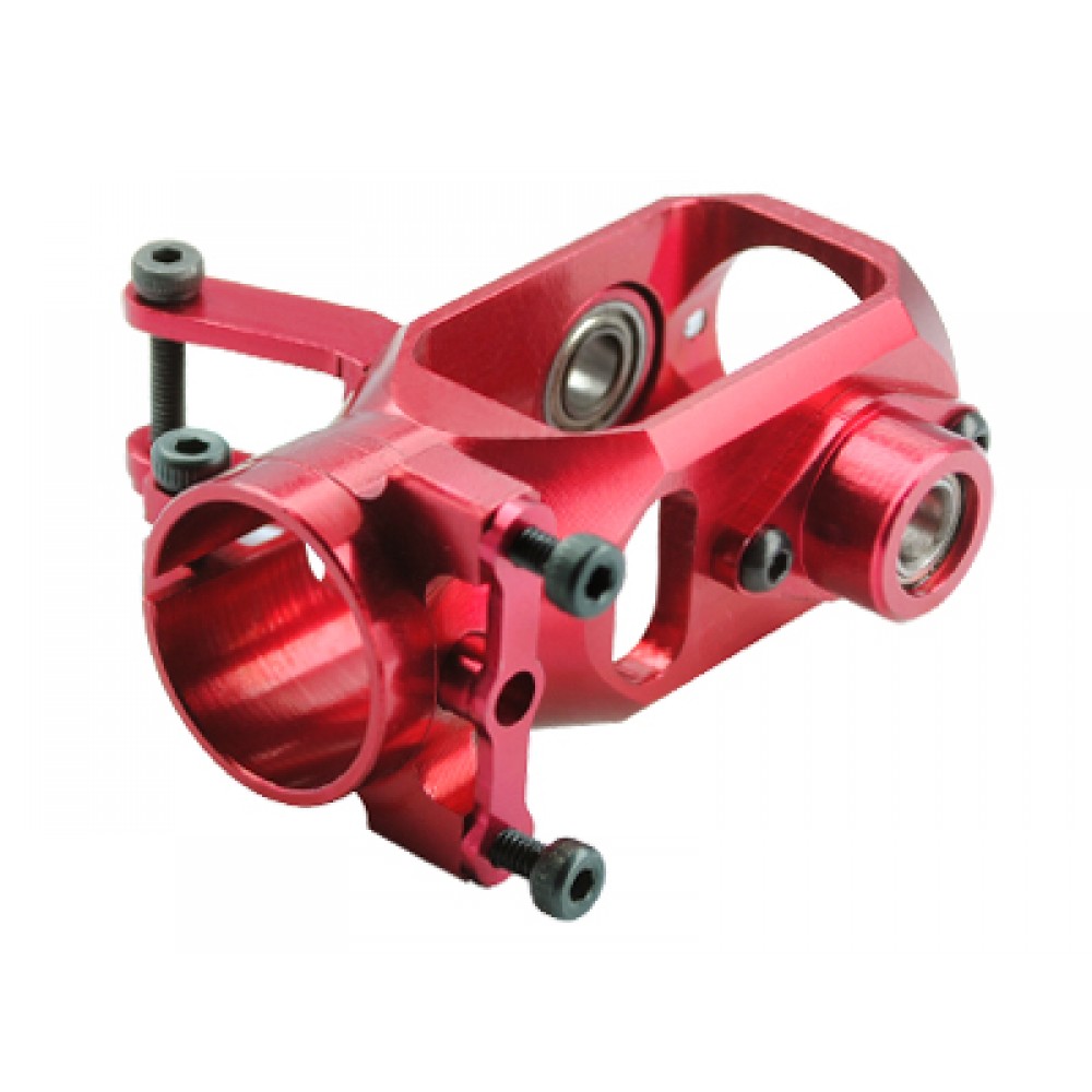 Aluminum Tail Gear Case (RED) - BLADE 450 3D