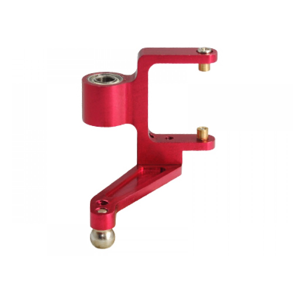 Aluminum Tail Pitch Lever (RED) - BLADE 450X/3D