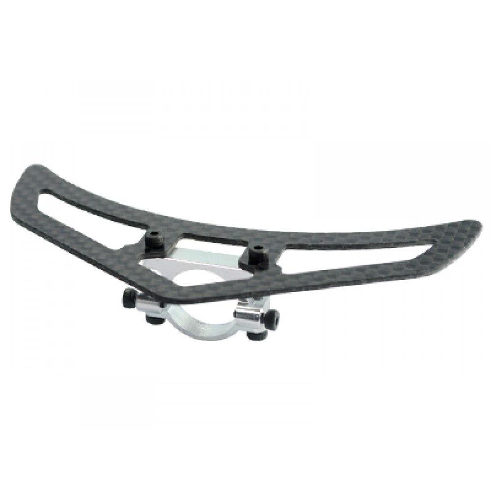 Aluminum Tail Boom Support Mount w/ Fin - BLADE 450X/3D/330X/330S