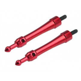 Aluminum Canopy Mount set (RED) - BLADE 450X/3D/330X/330S
