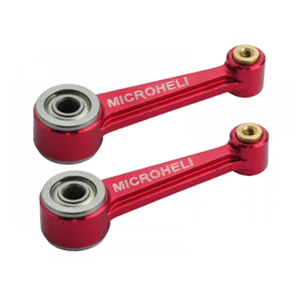Aluminum Washout Control Arm set (RED) - BLADE 450X / 330X / 330S / ECLIPSE 360