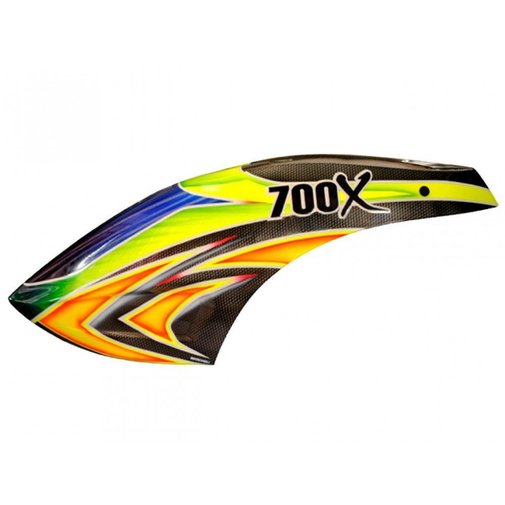 Airbrush Fiberglass Sea Monster Canopy - BLADE 700X