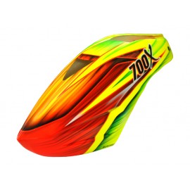 Airbrush Fiberglass X-Pro Canopy - BLADE 700X