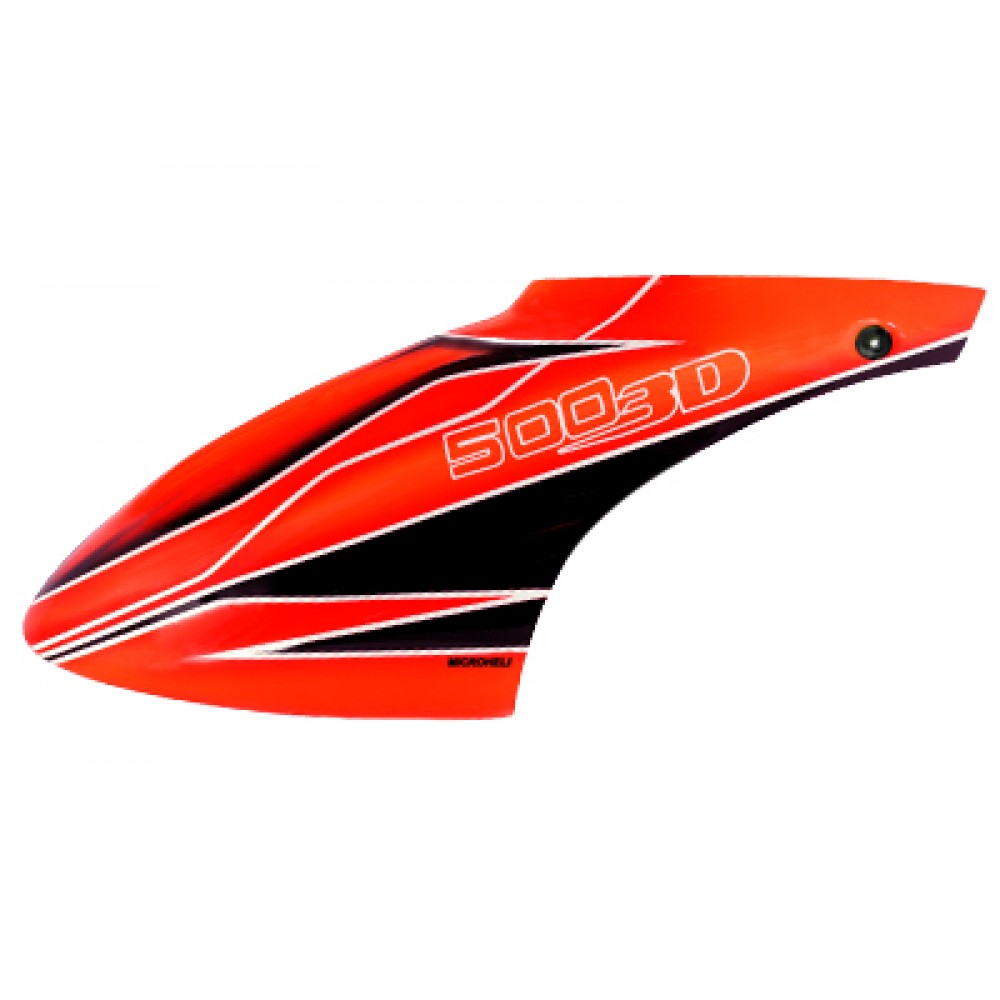 Airbrush Fiberglass F1 Racing Canopy - BLADE 500X/3D