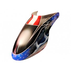 Airbrush Fiberglass Merry Christmas Canopy - BLADE 500X/3D