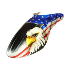 Airbrush Fiberglass Eagle Head Canopy - BLADE 500X/3D