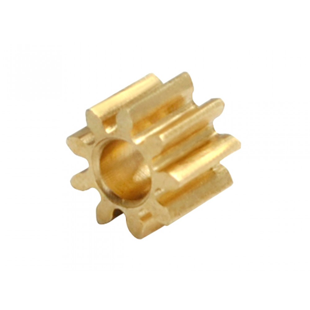 CNC Brass Pinion 9T 0.3M 1.5mm Bore