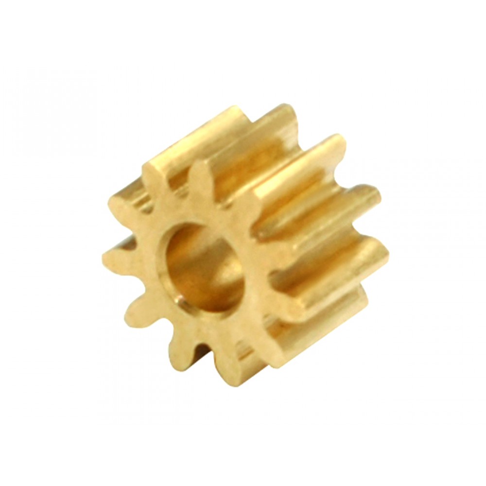 CNC Brass Pinion 11T 0.3M 1.5mm Bore