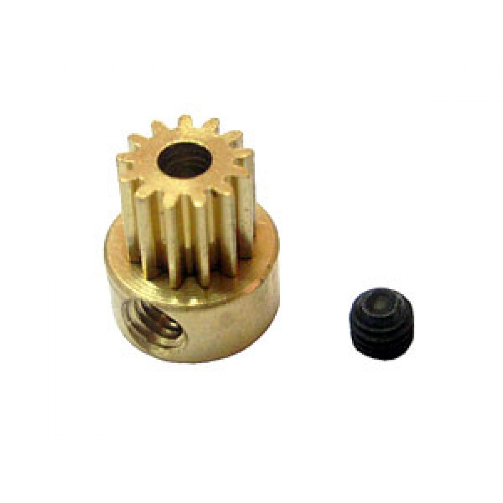 CNC Brass Pinion 13T 0.4M 2.30mm Bore