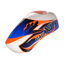 Airbrush Fiberglass Blue Sky Canopy - GAUI X3