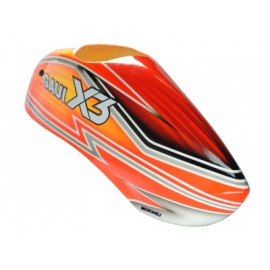 Airbrush Fiberglass Sunrise Canopy - GAUI X3