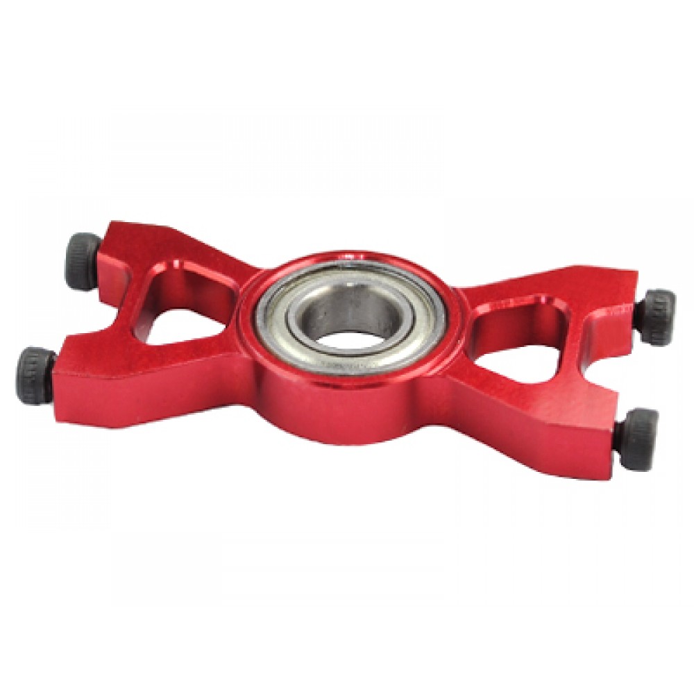 Aluminum Main Shaft Bottom Bearing Block (RED) - GAUI X3