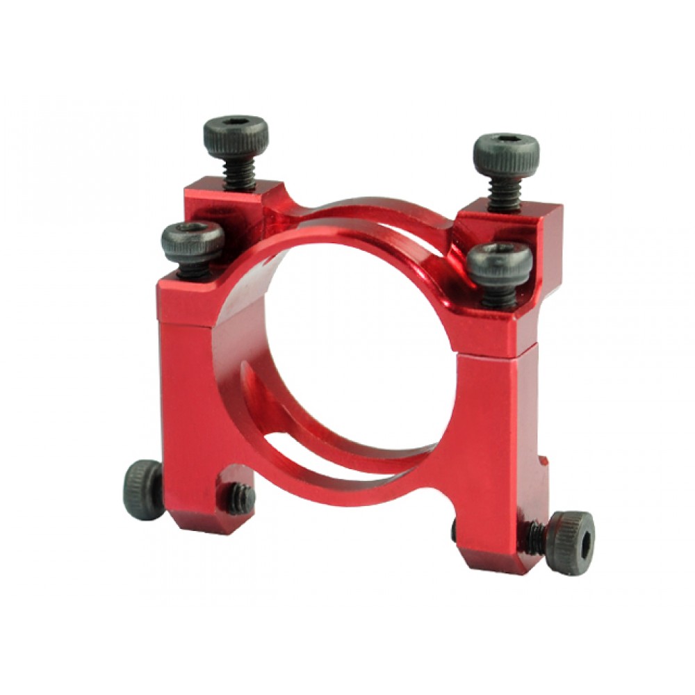 Aluminum Tail Boom Support Mount (RED) - GAUI X3