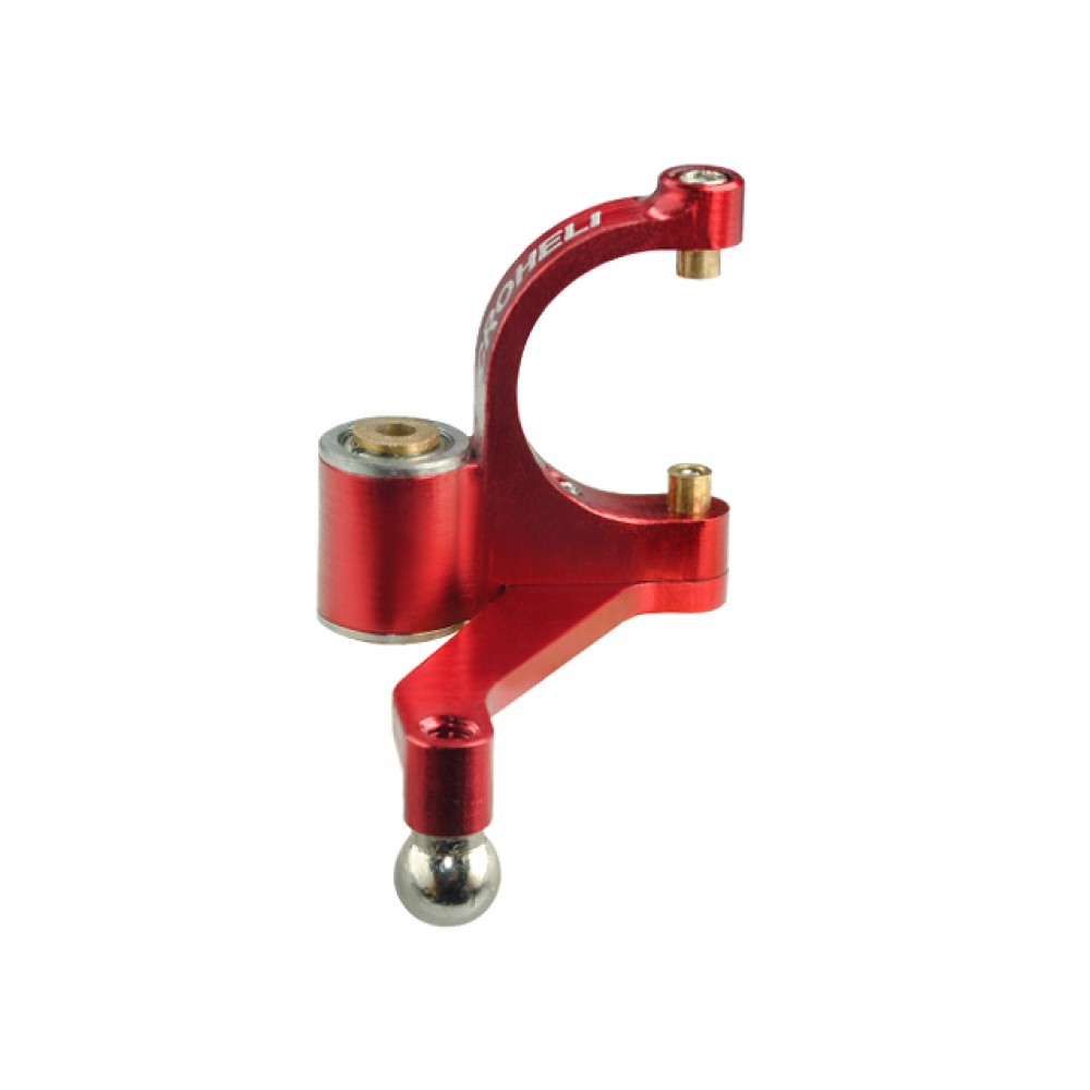 Precision CNC Aluminum Tail Pitch Lever (RED) - GAUI X3