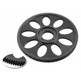 CNC Delrin Helical Main Gear 130T 0.6M - GAUI X3