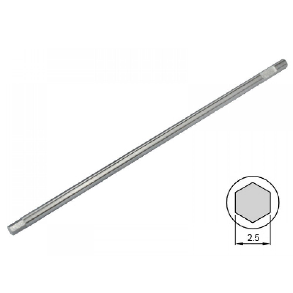 HSS Hex Driver Tip 2.5mm (for MH-T014)