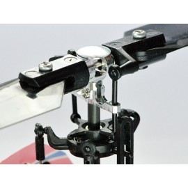 Precision CNC Aluminum Main Rotor Hub w/ Button (RED) - BLADE MCPX/S