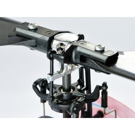 Precision CNC Aluminum Main Rotor Hub w/ Button (RED) - BLADE MCPX/S