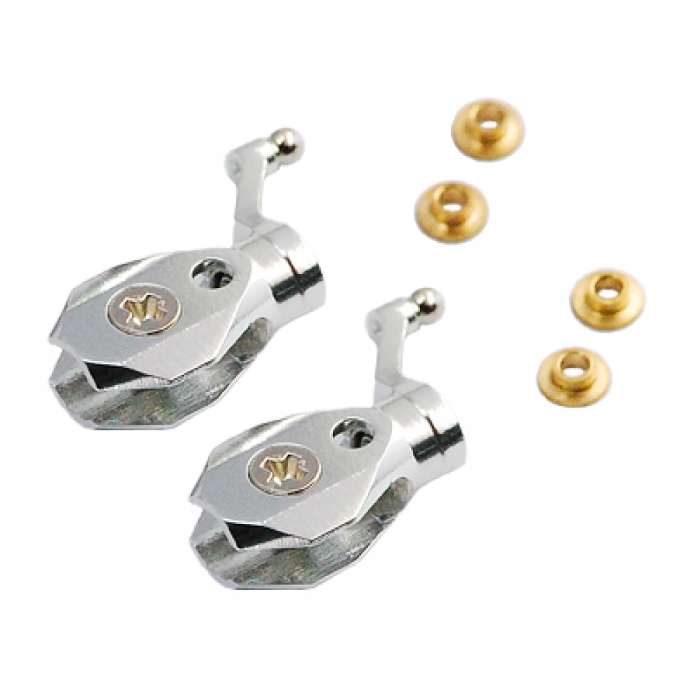 Precision CNC Aluminum Main Blade Grip set - BLADE MCPX/S