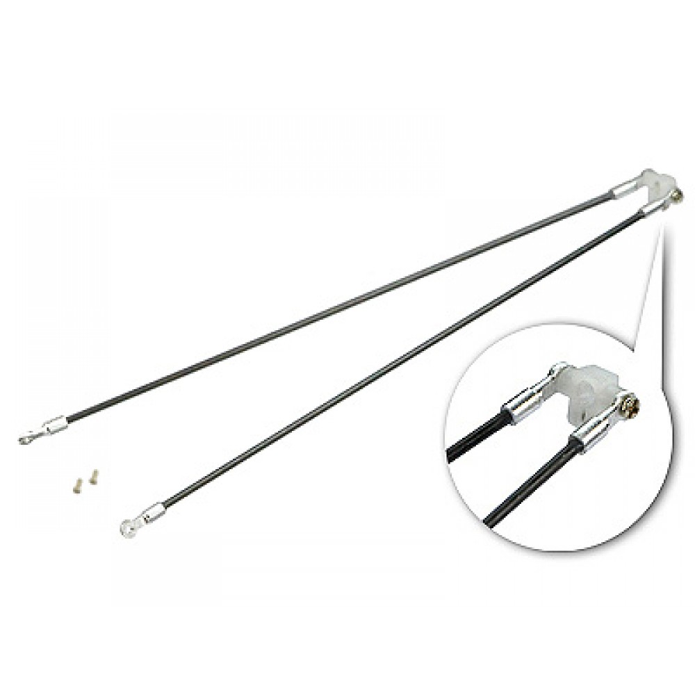 Carbon Tail Support w/ 2mm Boom Mount (for MH-MCPX006S/AS/VS)