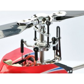 Precision CNC Aluminum X Swashplate (RED) - BLADE MCPX/S