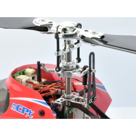 Precision CNC Aluminum X Swashplate (RED) - BLADE MCPX/S