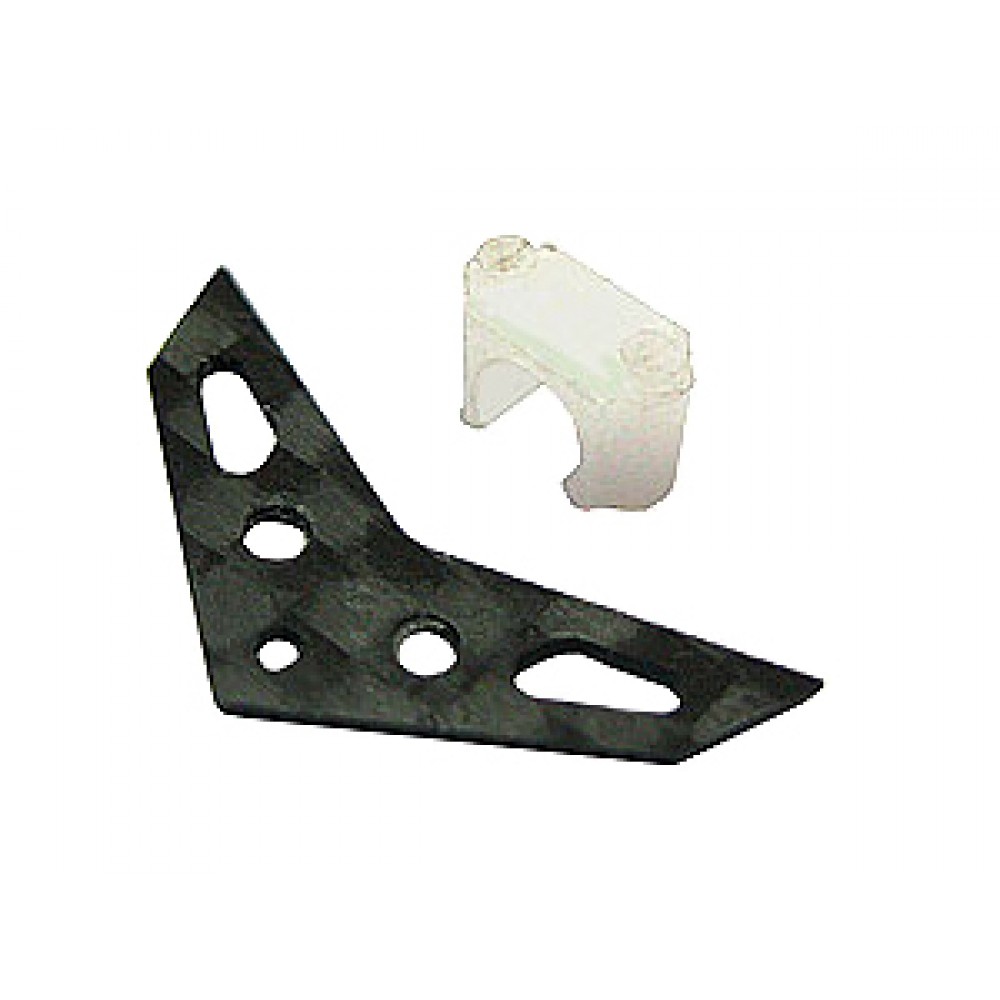Carbon Fiber Horizontal Fin set (for 3mm Tail Boom series)