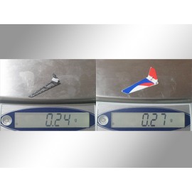 Carbon Fiber Vertical Fin set - BLADE MCPX/S