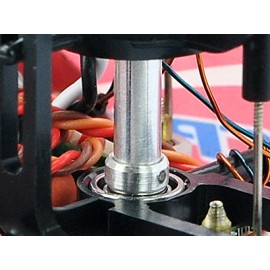 Precision CNC Hollow Aluminum Main Shaft/Collar set - BLADE MCPX/S