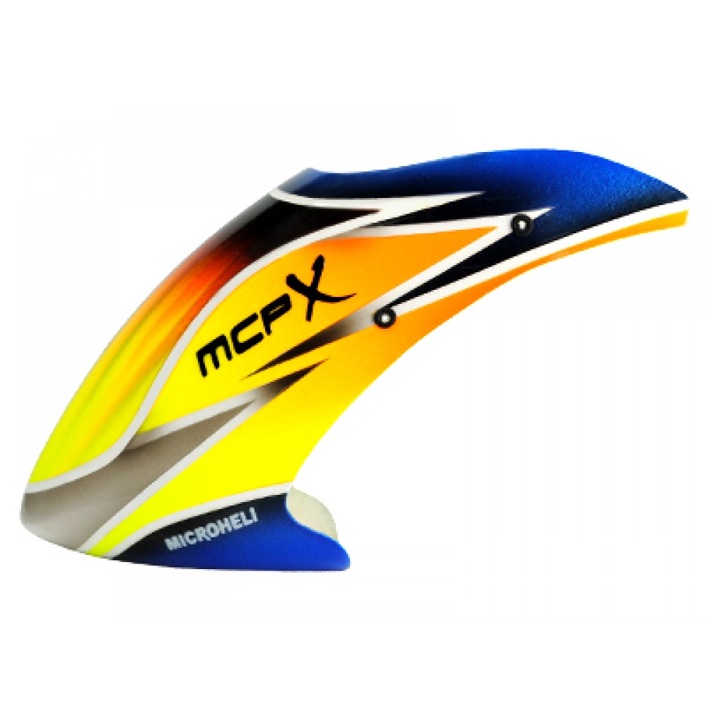 Airbrush Fiberglass Firestorm Canopy - BLADE MCPX