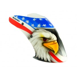 Airbrush Fiberglass Eagle Head Canopy - BLADE MCPX