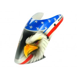 Airbrush Fiberglass Eagle Head Canopy - BLADE MCPX