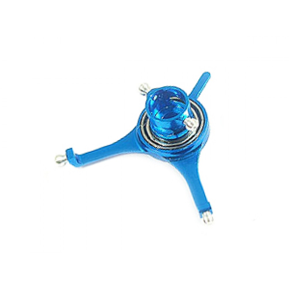 Precision CNC Aluminum Swashplate (BLUE) - BLADE MCX
