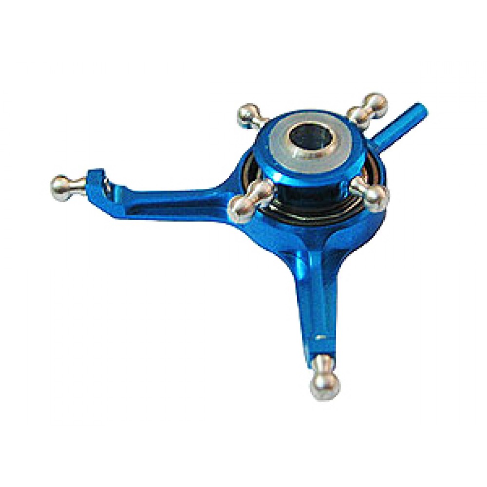 Precision CNC Aluminum Swashplate SE (BLUE) - BLADE MCX2