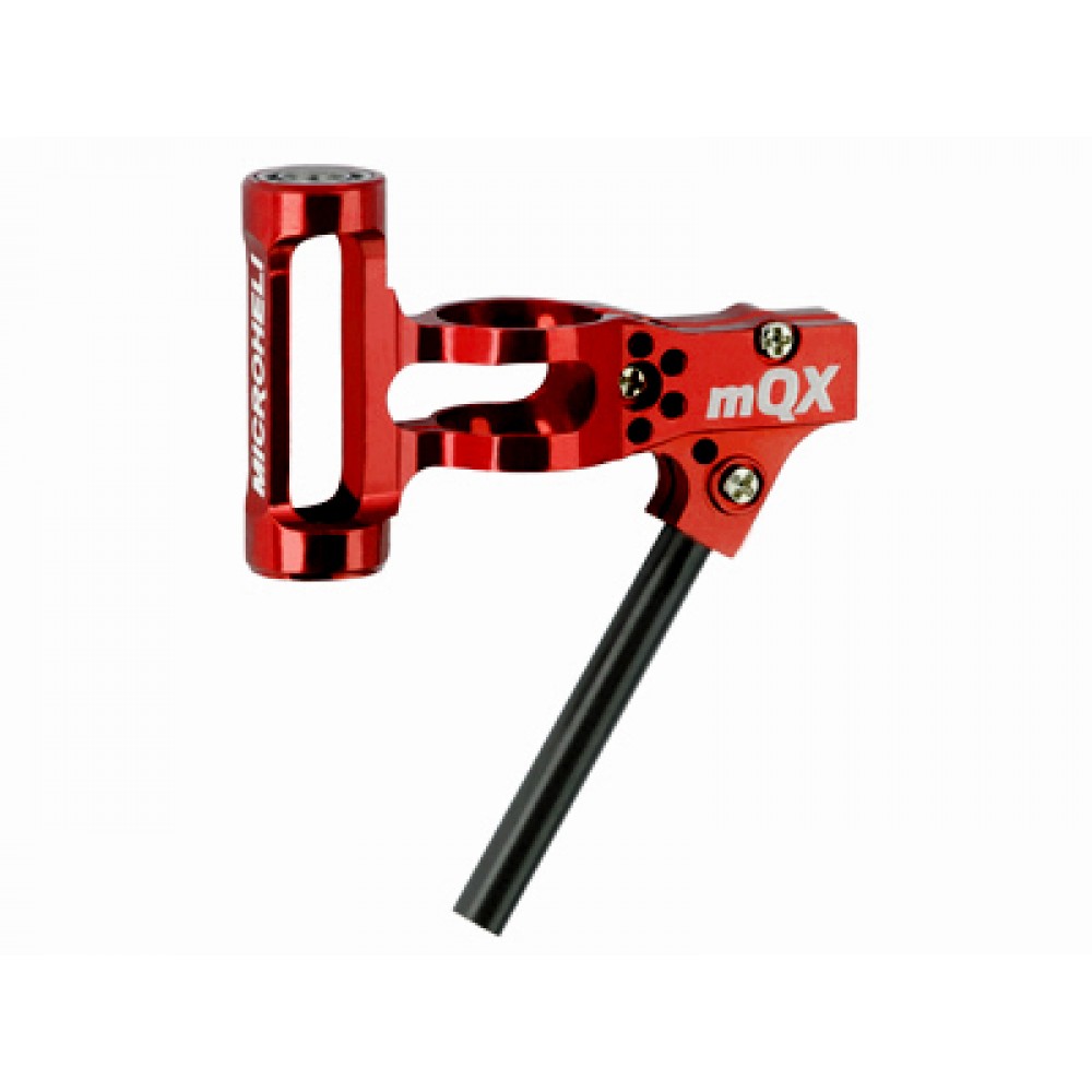 Aluminum Motor Mount (RED) - BLADE MQX