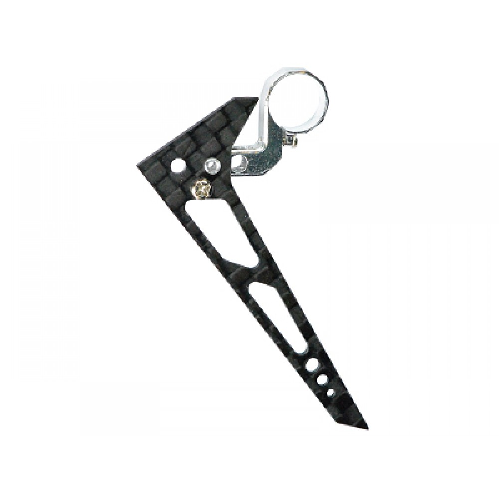 Aluminum Tail Motor Mount w/ Vertical Fin set - BLADE mSR X/S