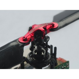 Precision CNC Aluminum Main Blade Grip (RED) - BLADE mSR X/S