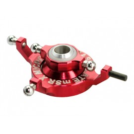Precision CNC Aluminum X Swashplate (RED) (for MH Frame series)