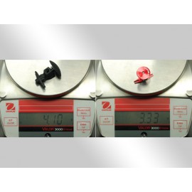 Aluminum Main Rotor Hub w/ Button (RED) - WALKERA MASTER CP