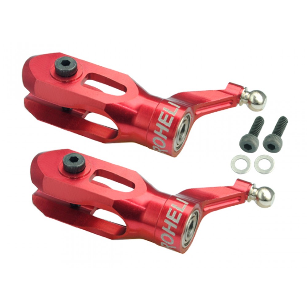 CNC Aluminum Main Blade Grip (RED) - WALKERA MASTER CP