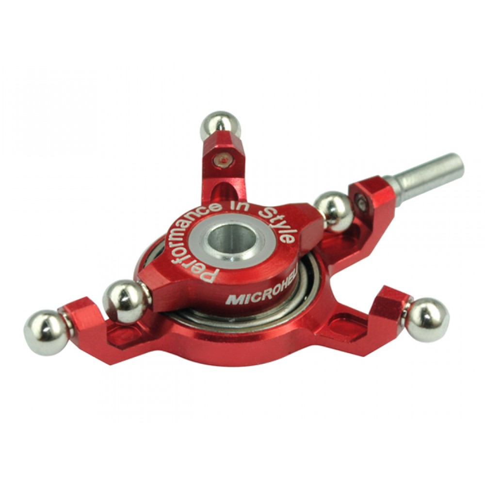 Precision CNC Aluminum Swashplate (RED) - WALKERA MASTER CP