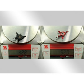 Precision CNC Aluminum Swashplate (RED) - WALKERA MASTER CP