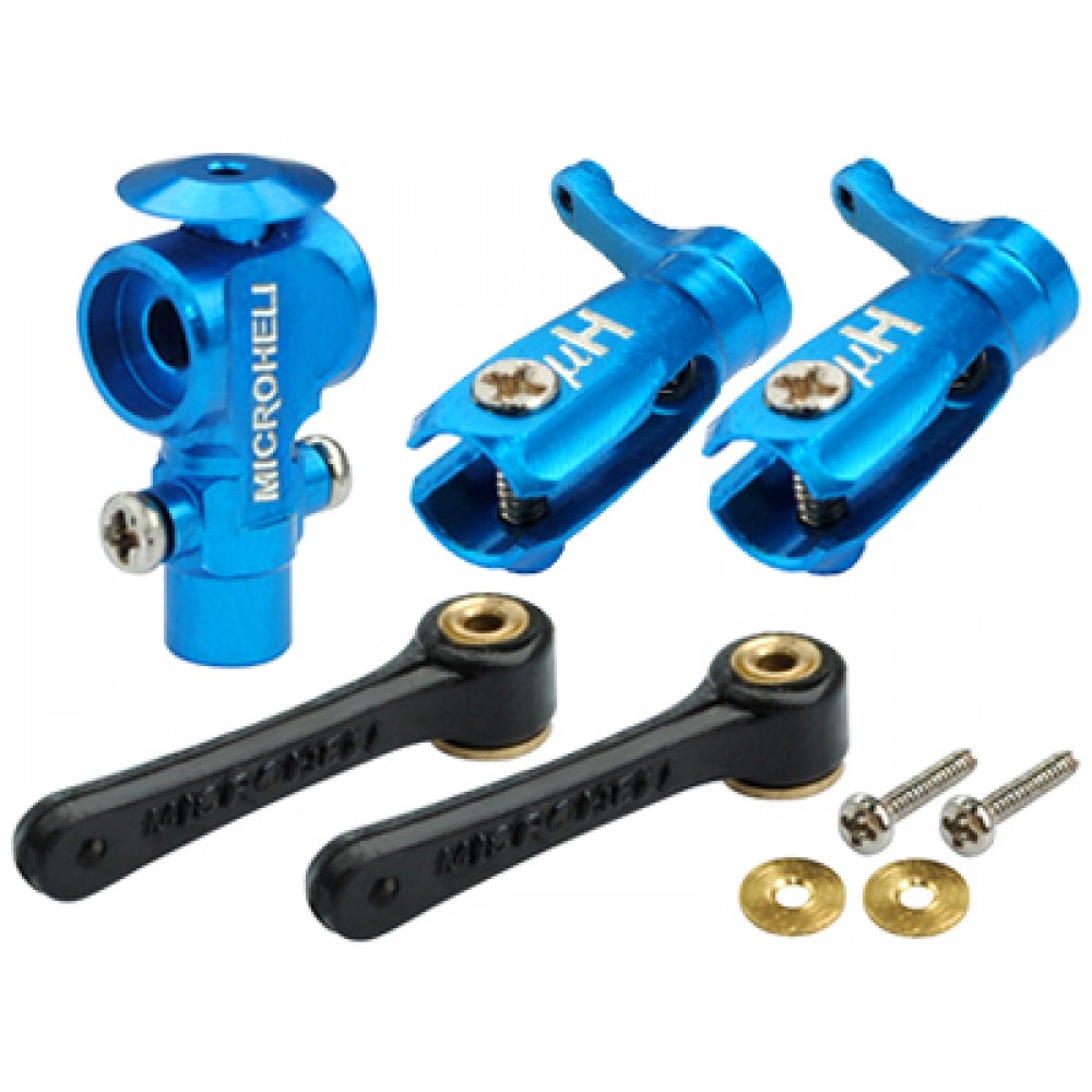 CNC DFC Main Rotor package (BLUE) - BLADE NANO CPX / CPS / S2 / S3